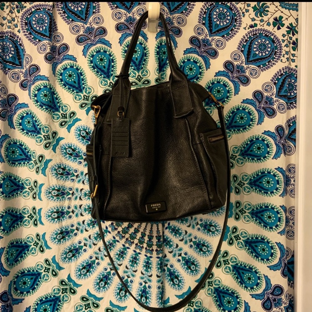 Fossil Emerson Black Handbag/Crossbody